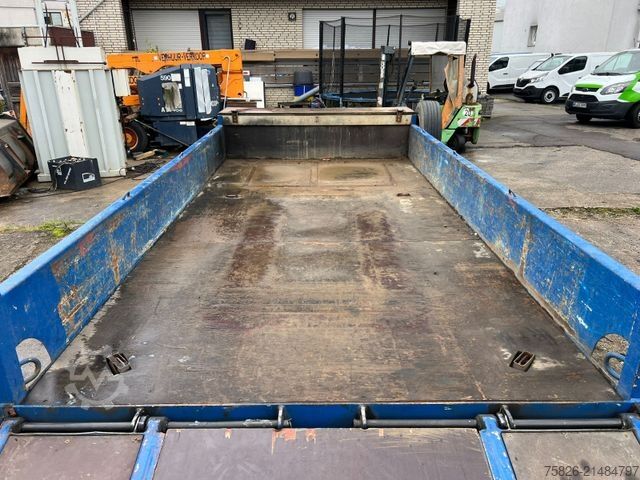 Lågbyggd trailer BLOMENRÖHR 552/6900 Tieflader*Rampe*5T Nutzlast*