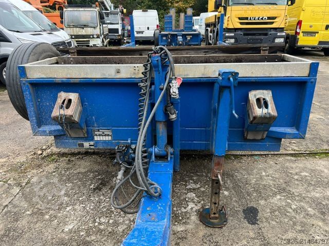 Lågbyggd trailer BLOMENRÖHR 552/6900 Tieflader*Rampe*5T Nutzlast*