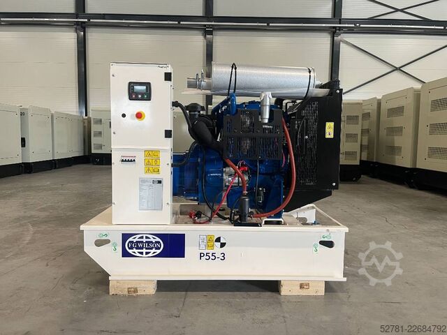  FG Wilson P55-3 - 55 kVA Open Genset - DPX-16005-O