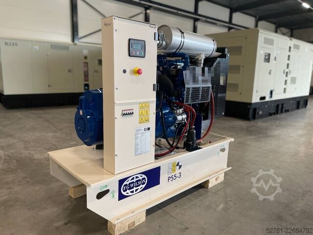  FG Wilson P55-3 - 55 kVA Open Genset - DPX-16005-O