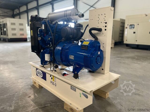  FG Wilson P55-3 - 55 kVA Open Genset - DPX-16005-O
