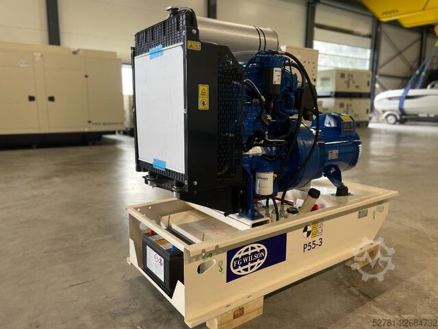  FG Wilson P55-3 - 55 kVA Open Genset - DPX-16005-O