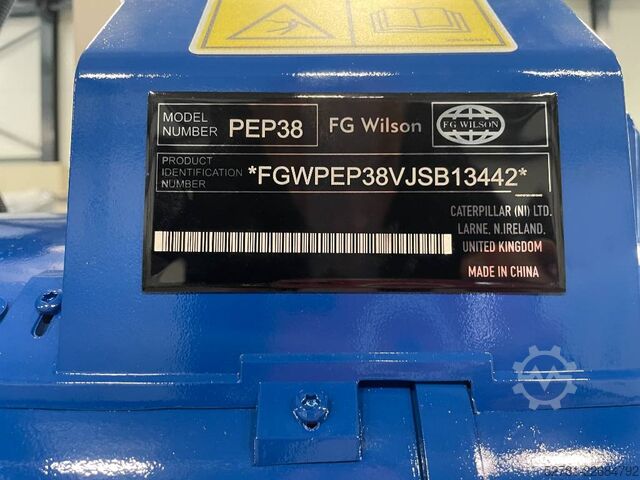  FG Wilson P55-3 - 55 kVA Open Genset - DPX-16005-O
