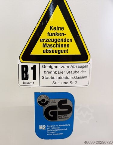 Mobiele afzuiginstallatie / mobiele stofafscheider ESTA Dustomat HMS 10 WN