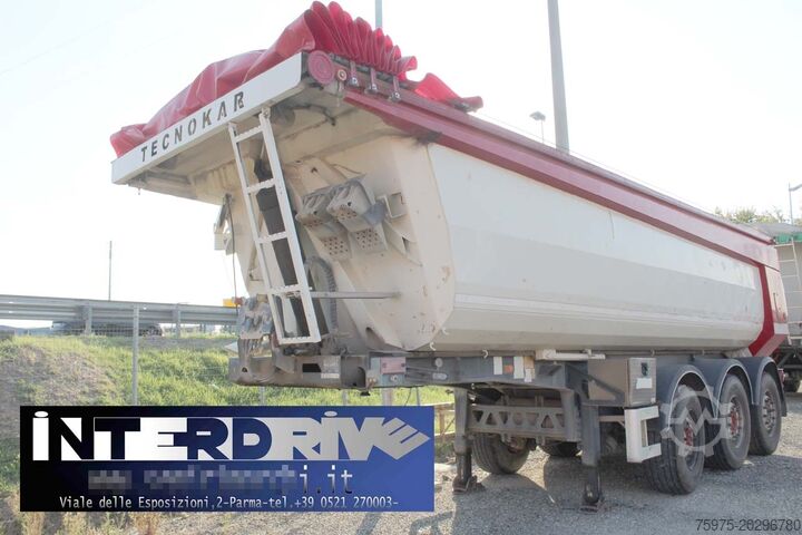 Semirimorchio ribaltabile TecnoKar semirimorchio ribaltabile vasca 27m3 usa