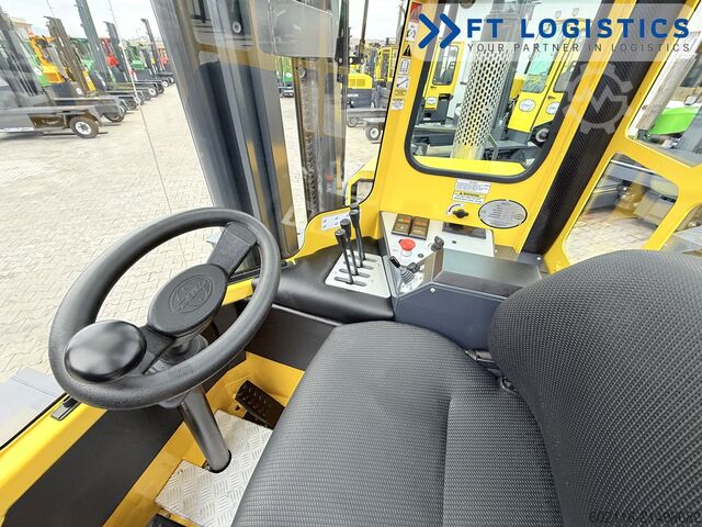 Dört yollu forklift Combilift C4000 DIESEL DUPLEX SPREADER BEAM CABIN