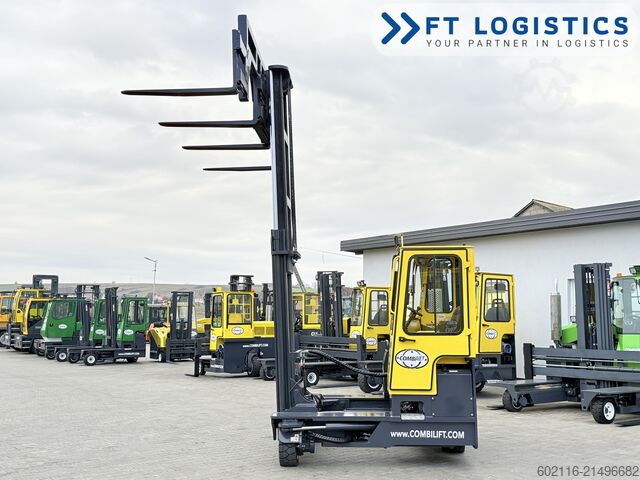 Dört yollu forklift Combilift C4000 DIESEL DUPLEX SPREADER BEAM CABIN