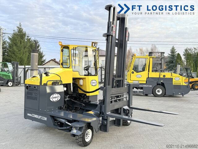 Dört yollu forklift Combilift C4000 DIESEL DUPLEX SPREADER BEAM CABIN