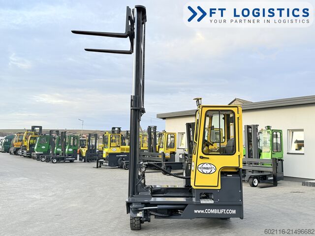 Dört yollu forklift Combilift C4000 DIESEL DUPLEX SPREADER BEAM CABIN