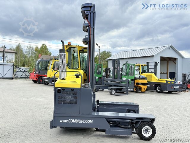 Dört yollu forklift Combilift C5000 DIESEL TRIPLEX 7600 FREE-LIFT