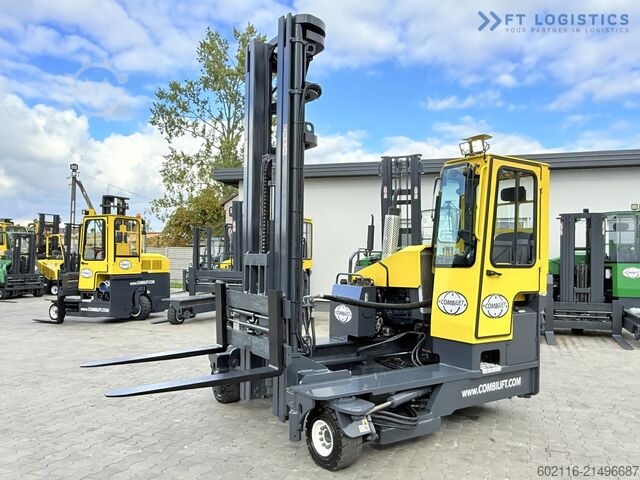 Dört yollu forklift Combilift C5000 DIESEL TRIPLEX 7600 FREE-LIFT
