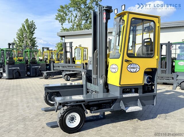 Dört yollu forklift Combilift C5000XL GAS TRIPLEX 6000 EXTENDABLE FORK