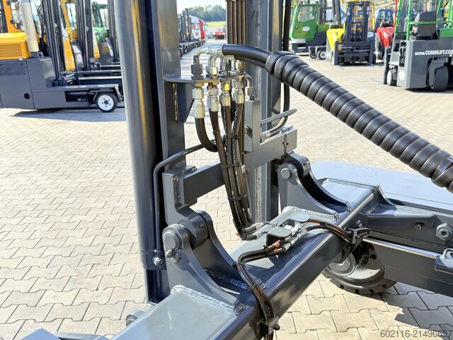 Dört yollu forklift Combilift C5000XL GAS TRIPLEX 6000 EXTENDABLE FORK
