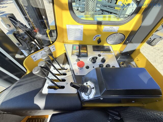 Dört yollu forklift Combilift C4000 DIESEL DUPLEX 4100 FREE LIFT CABIN