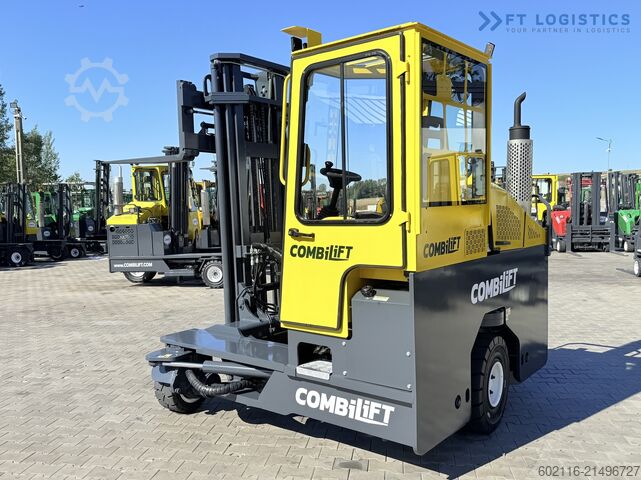 Dört yollu forklift Combilift C4000 DIESEL DUPLEX 4100 FREE LIFT CABIN