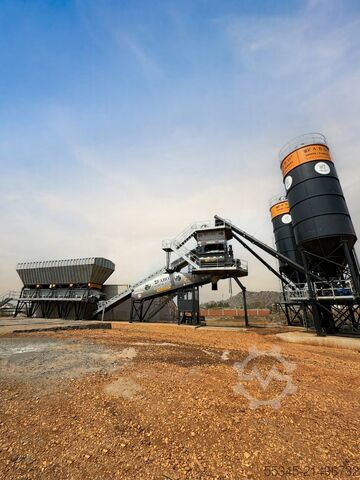 Beton santrali / beton tesisi FABO Concrete Batching Plant 160 m3 Compact Concrete Batching Plant