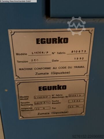 Bredbåndssliber EGURKO L1100 R/P