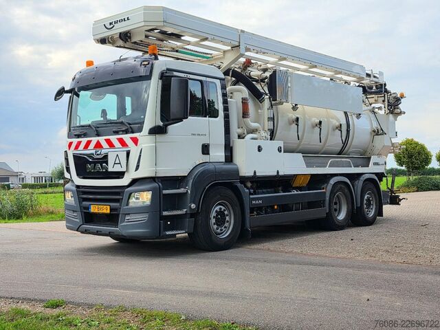 Sací vozidlo MAN TGS 28.470 KROLLCOMBI K14.0/28P!! 89dkm en 2292...