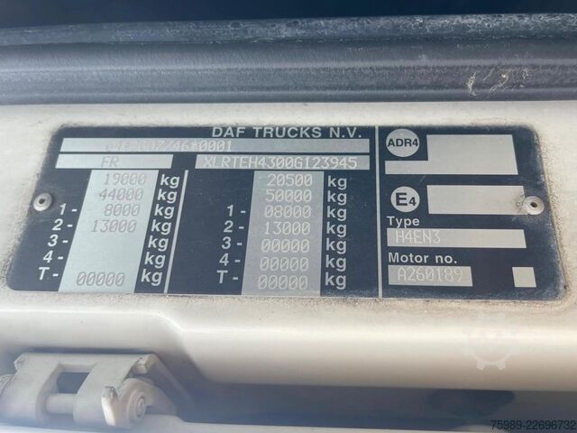 Standard-SZM DAF XF 460 RETARDER Nice French truck