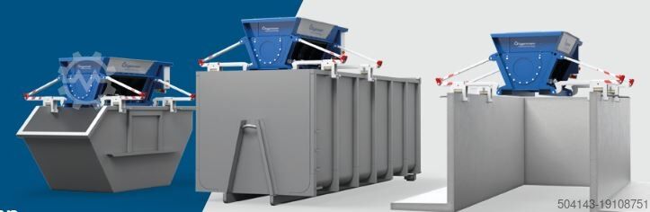 Trituratore per contenitori Eggersmann C14