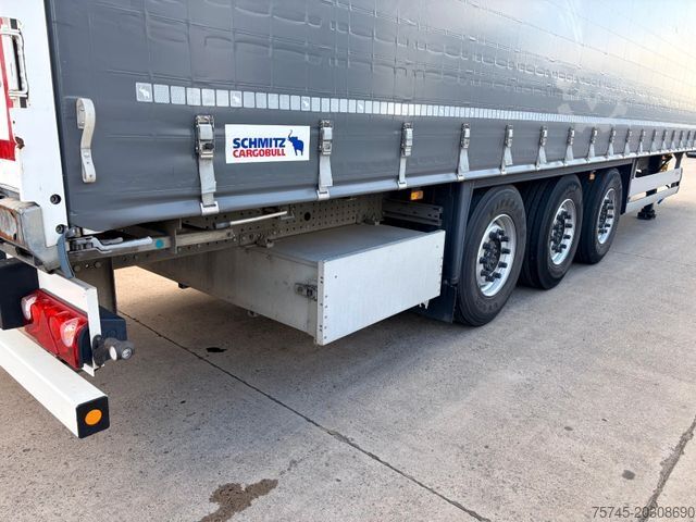 Open oplegger met zeil SCHMITZ CARGOBULL SCB S3T * POWER CURTAIN * NEUWERTIG