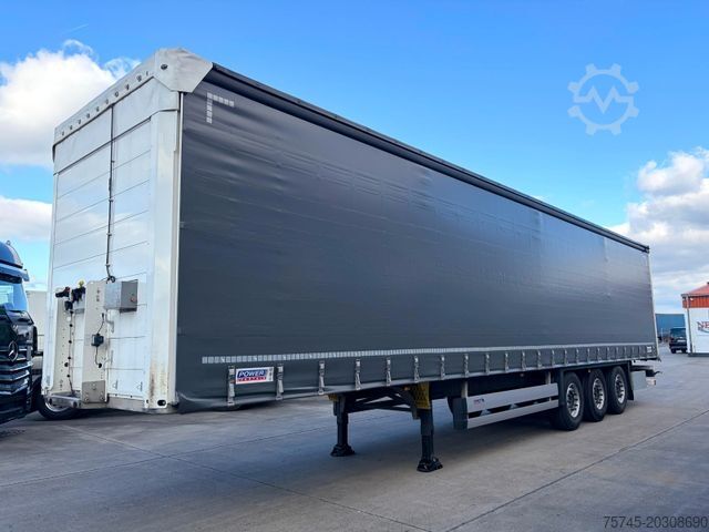 Open oplegger met zeil SCHMITZ CARGOBULL SCB S3T * POWER CURTAIN * NEUWERTIG
