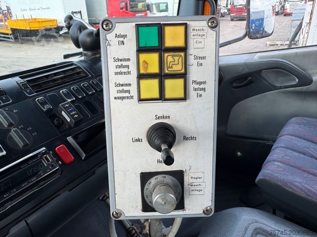 Camião porta-contentores de gancho MERCEDES-BENZ ATEGO 2628 * 6 x 4*LIFTACHSE*KLIMA*WINTER/SCHILD