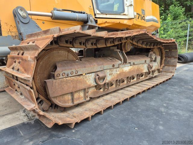 Rullo compressore LIEBHERR PR 714 LGP Bulldozer Ripper 6 Wegeschild - GPS