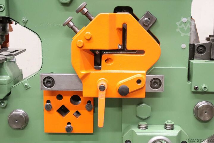 Profilová ocelová nůžka, děrovací lis, 5násobně kombinovaná Peddinghaus Peddiworker 400