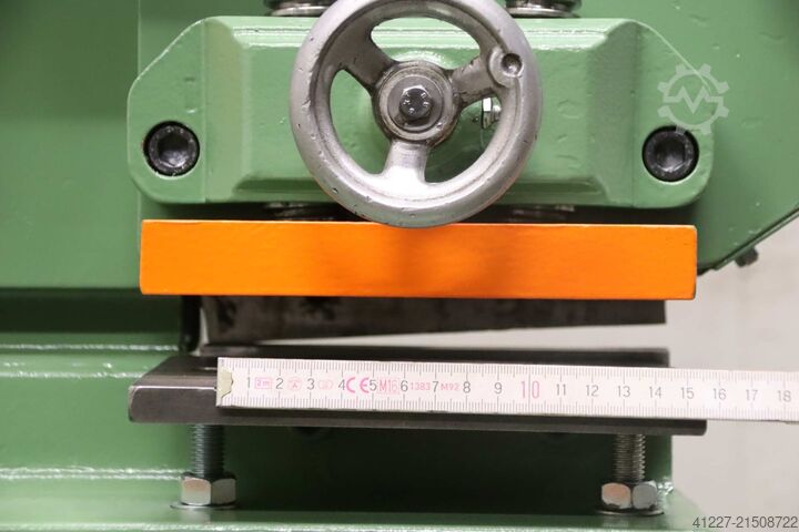 Profilová ocelová nůžka, děrovací lis, 5násobně kombinovaná Peddinghaus Peddiworker 400