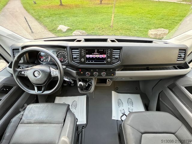 Vrachtwagen met bakwagen VOLKSWAGEN CRAFTER 2.0TDI XXXL KOFFER RAMPE KAMERA 177 PS