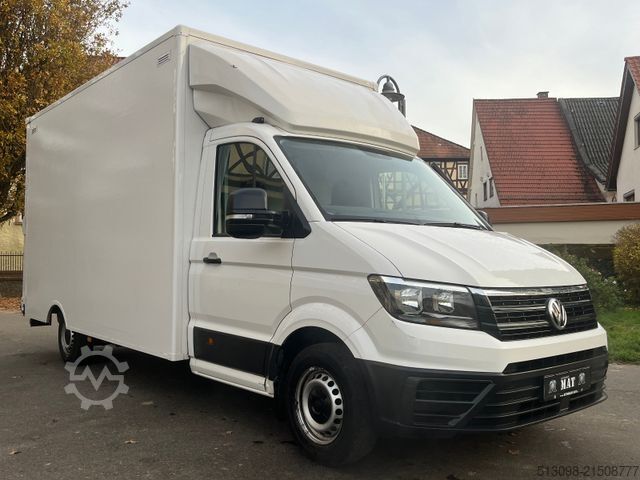Vrachtwagen met bakwagen VOLKSWAGEN CRAFTER 2.0TDI XXXL KOFFER RAMPE KAMERA 177 PS