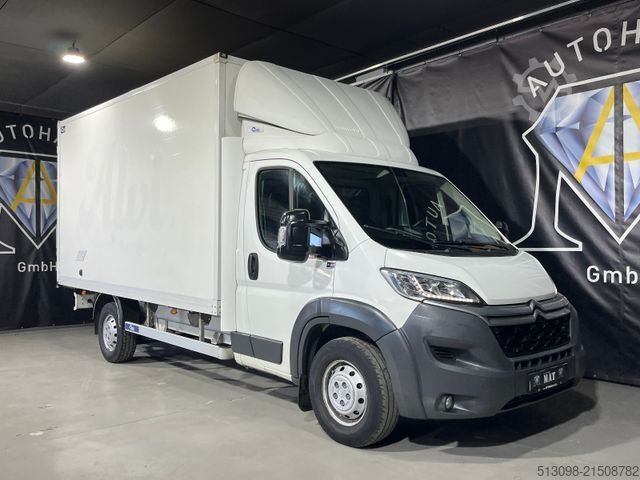 Vrachtwagen met bakwagen CITROEN JUMPER XXL KOFFER MIT PORTALTÜREN TEMPOMAT LED
