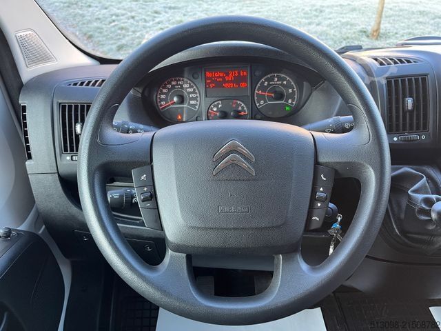 Vrachtwagen met bakwagen CITROEN JUMPER XXL KOFFER MIT PORTALTÜREN TEMPOMAT LED