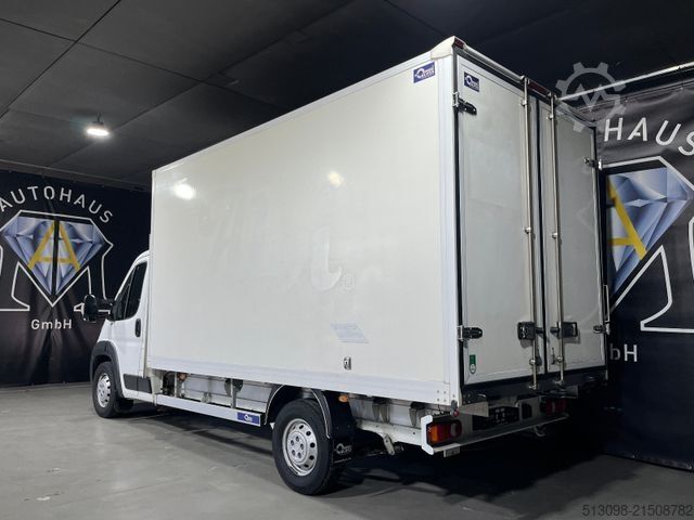 Vrachtwagen met bakwagen CITROEN JUMPER XXL KOFFER MIT PORTALTÜREN TEMPOMAT LED