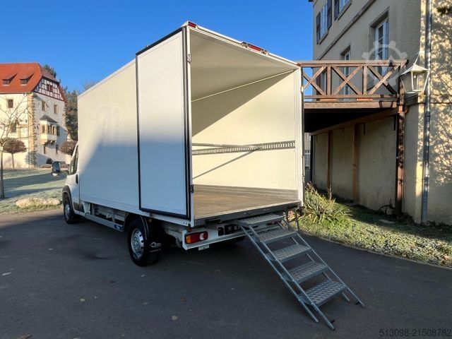 Vrachtwagen met bakwagen CITROEN JUMPER XXL KOFFER MIT PORTALTÜREN TEMPOMAT LED