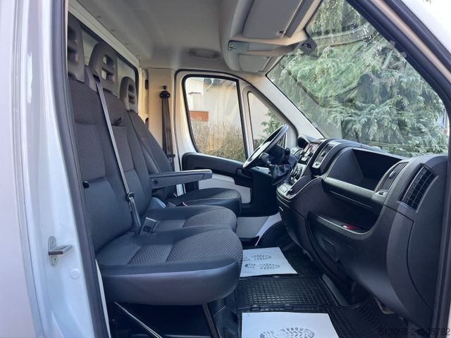 Vrachtwagen met bakwagen CITROEN JUMPER XXL KOFFER MIT PORTALTÜREN TEMPOMAT LED