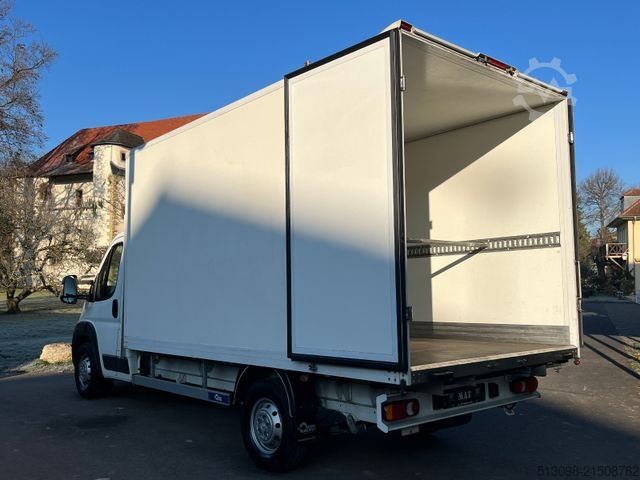 Vrachtwagen met bakwagen CITROEN JUMPER XXL KOFFER MIT PORTALTÜREN TEMPOMAT LED