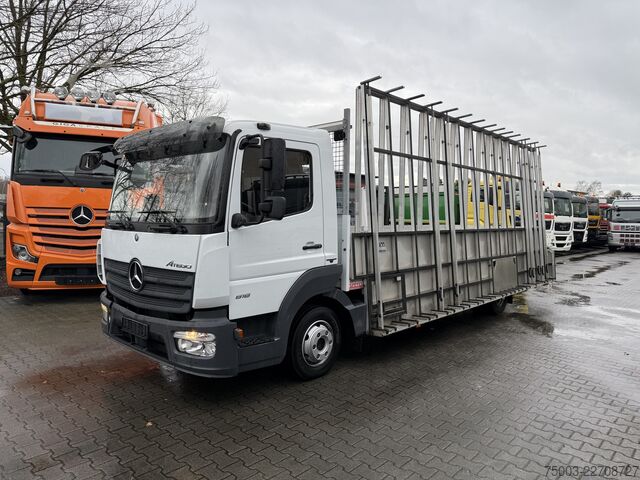 Furgone pick-up Mercedes-Benz Atego 818 Hegla Glasreff