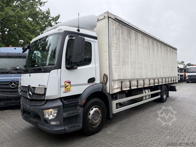 Autocarro con pianale e telone Mercedes-Benz Actros/ Antos 1827 L