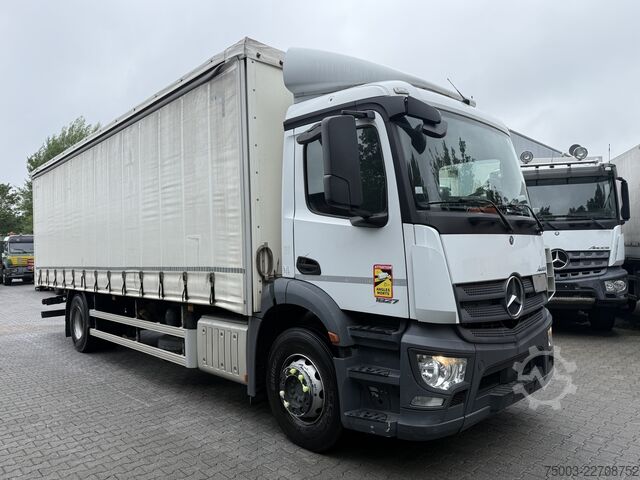 Autocarro con pianale e telone Mercedes-Benz Actros/ Antos 1827 L