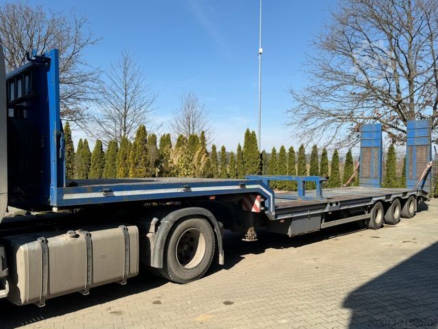 Low loader trailer  NN3 Tieflader 3 Achse TOP!