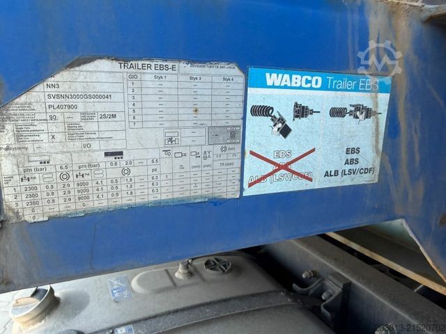 Low loader trailer  NN3 Tieflader 3 Achse TOP!