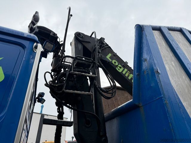 Tippbil MAN TGS 26.400 6x2 Kipper + Kran LogLift F105Z77A