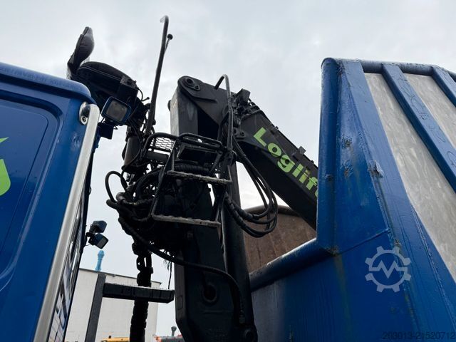 Lastbilsmonterad kran MAN TGS 26.400 6x2 Kipper + Kran LogLift F105Z77A