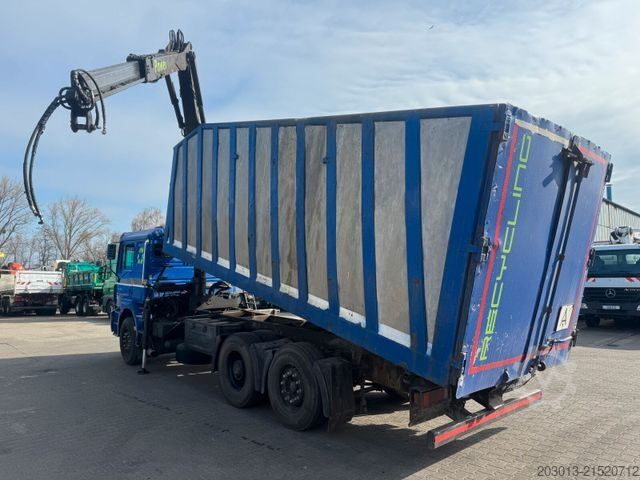 Lastbilsmonterad kran MAN TGS 26.400 6x2 Kipper + Kran LogLift F105Z77A