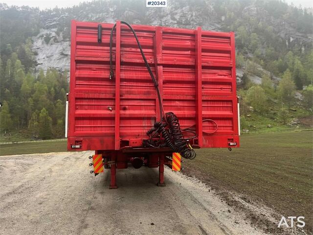 Carregador baixo Damm SE-51M 3 axle Machine trailer w/ hydraulic driving