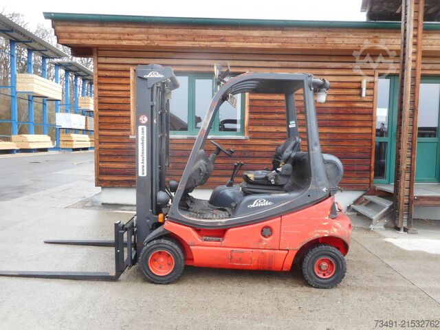 Forklift Linde H20D-02 Triplex + SS + 4. Kreis