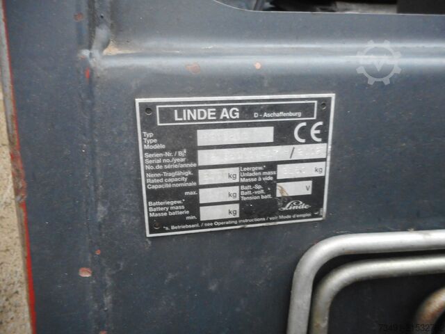 Forklift Linde H20D-02 Triplex + SS + 4. Kreis