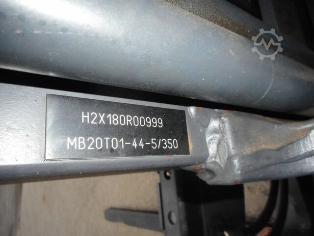 Forklift Linde H20D-02 Triplex + SS + 4. Kreis